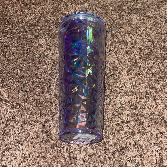 NWT Starbucks Tumbler White Diamond Prism Unicorn - Holiday 2023 - Venti 24oz. - Picture 5 of 5